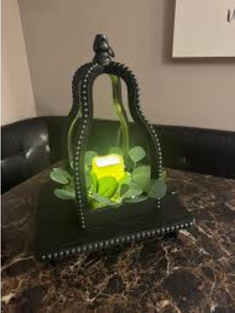 New for Summer
KIRKTON HOUSE Beaded Lantern w/ LED Candle, Black Curved - Picture 3 of 9